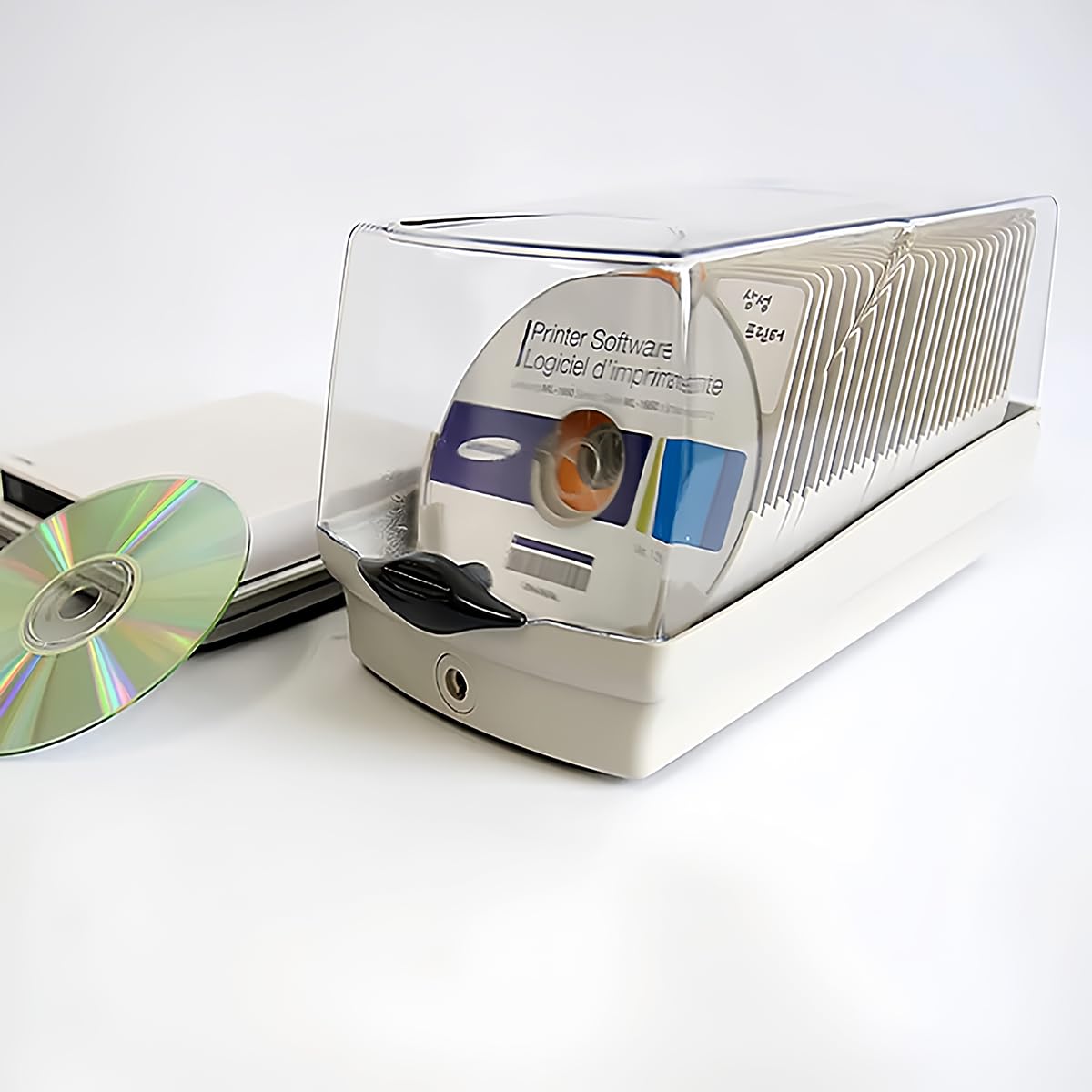 Amazon.co.jp: NETTIA CD/BD/DVD収納ボックス 湿気保護 ロック